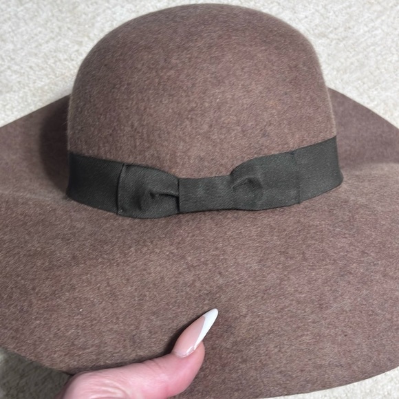 Ralph Lauren 100% wool floppy hat in brown - Picture 10 of 10